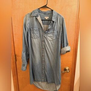 Merona tunic shirt dress size medium